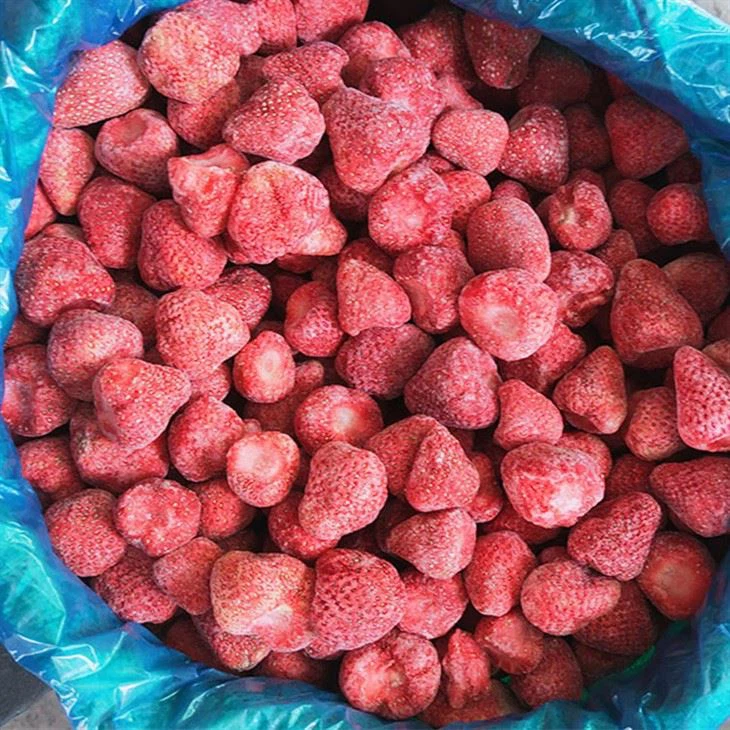 flash frozen strawberries